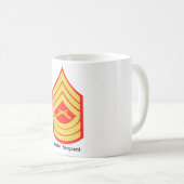 Mug Sergent maître (Devant droit)