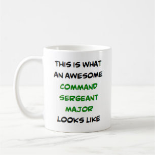 Mug sergent-major de commandement génial