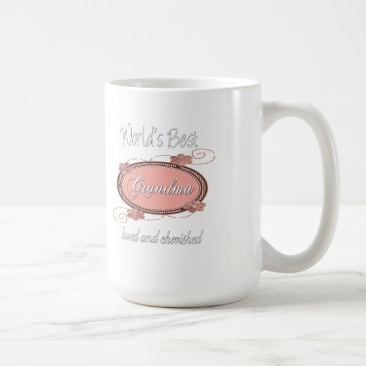 Mug Série aimée de grand-maman (Droite)