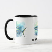 Mug Série Aquarelle : Maquereau (Gauche)