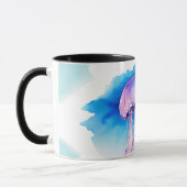 Mug Série Aquarelle : Méduse (Gauche)
