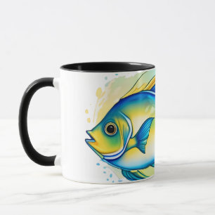 Mug Série Aquarelle : Poisson Ange
