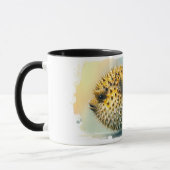 Mug - Série aquarelle : Poisson-fleur (Gauche)