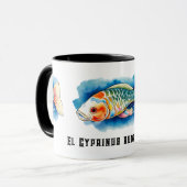 Mug Série Aquarelle : Poisson Koï (Devant gauche)