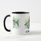 Mug Série Aquarelle : Zander/Sandre (Gauche)