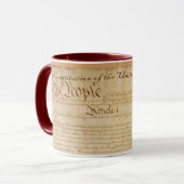 Mug Série CONSTITUTION américaine (Devant gauche)