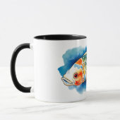 Mug - Série d'aquarelle : Koi Fish (Gauche)