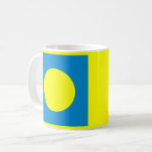 Mug Série d'artistes du MUSÉE CyanHexacromecSqCircleTr (Devant gauche)