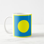 Mug Série d'artistes du MUSÉE CyanHexacromecSqCircleTr (Gauche)