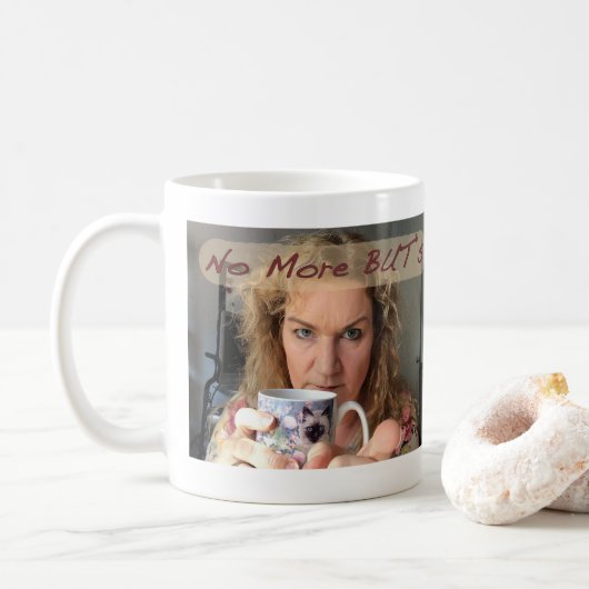 Mug Série de café de matin pas plus mais (Avec donut)