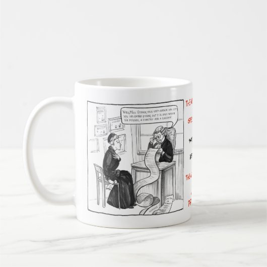 Mug Série de CAprès-MOTS - Spéc. et MLLE (Gauche)