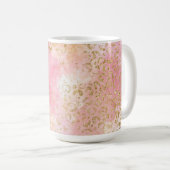 Mug Série de design Leopard Paint 13 (Devant droit)