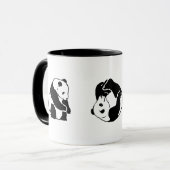Mug Série de PANDA (Devant gauche)