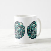 Mug Série de signes Zodiac - Poissons (Devant droit)