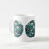 Mug Série de signes Zodiac - Poissons (Devant gauche)