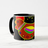 Mug Série de symboles de Pysanky : Poule (Devant gauche)