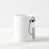 Mug Série de tasse-chat "de chat frais" (Centre)