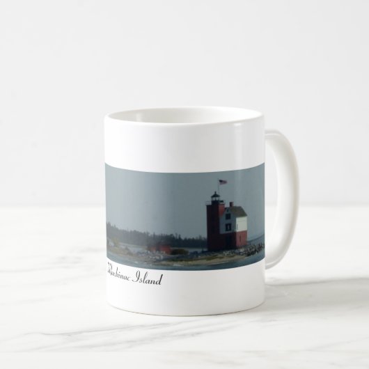 Mug Série d'île de Mackinac (Devant droit)