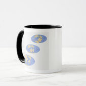 Mug Série d'illustrations de la terre (Devant gauche)