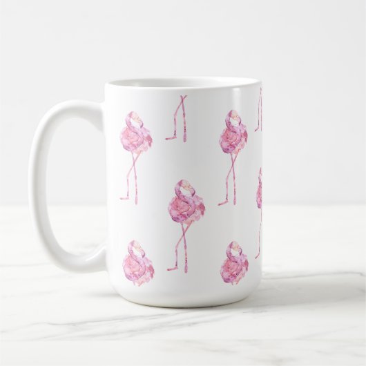 Mug Série Flamant Tendre Design 3 (Gauche)