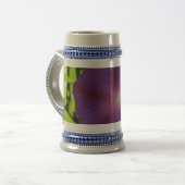 Mug — Série florale Mug Matin Pourpre de Gloire (Devant gauche)