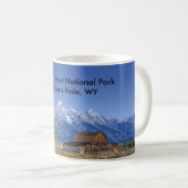 Mug Série grande 5 de parc national de Teton (Devant droit)