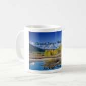 Mug Série grande 6 de parc national de Teton (Devant gauche)