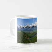 Mug Série grande 8 de parc national de Teton (Devant gauche)