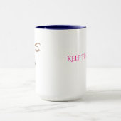 MUG SÉRIE KEEP IT CUTE - BLEU MARINE (Centre)