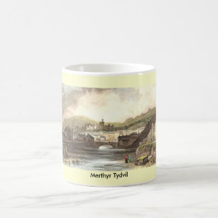 Mug Série pittoresque de Merthyr Tydvil Pays de Galles