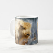 Mug Série rêveuse de receveur - esprit de Buffalo (Devant gauche)