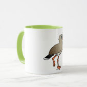 Mug Seriema à pieds rouges (Devant gauche)