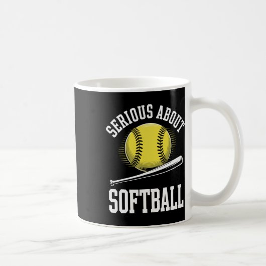 Mug Sérieux à propos de Softll drôle (Droite)
