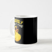 Mug Seriously What The Funny Duck For Men Women Cool A (Devant gauche)