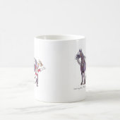 Mug Serment comme un soldat de la cavalerie - version (Centre)