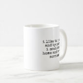 Mug Sermon Reste À La Maison Drôle Pasteur Prédicateur (Devant droit)