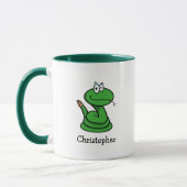 Mug Serpent à Sonnette Personnalisé (Gauche)