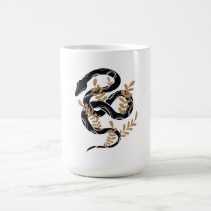 Mug Serpent avec plante
