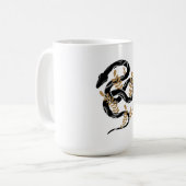 Mug Serpent avec plante (Devant gauche)