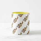 Mug Serpent Brown et Silhouette Or (Centre)