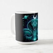 Mug Serpent Céleste – Galaxie de la Faune Ancienne Cos (Devant gauche)