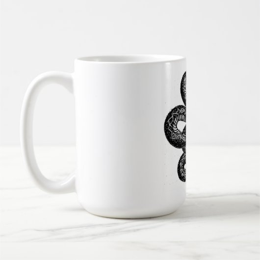 Mug Serpent Crotalus Cascavella (Vipère à Piton Venime (Gauche)