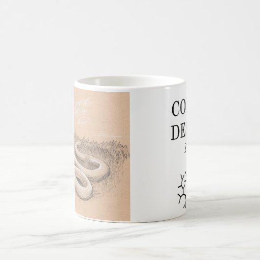 Mug Serpent de descente commun (Centre)