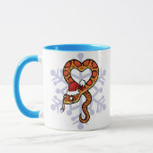 Mug Serpent de Noël (Gauche)