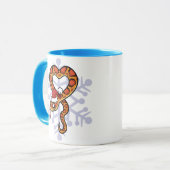 Mug Serpent de Noël (Devant gauche)