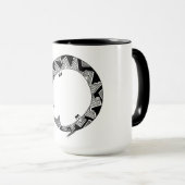 Mug Serpent D'Eau, Mimbres Poterie Design (Devant droit)