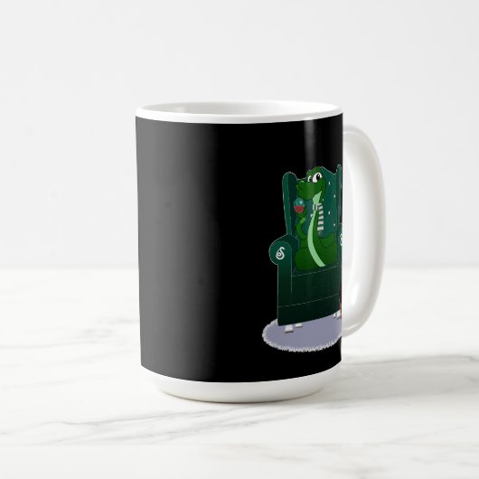 Mug Serpent et chien (Devant droit)