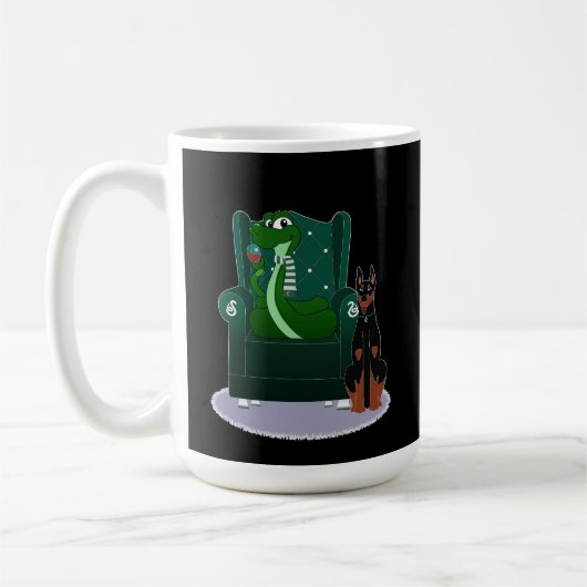 Mug Serpent et chien (Gauche)