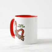 Mug Serpent rouge (Devant gauche)