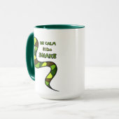 Mug Serpent vert (Devant gauche)